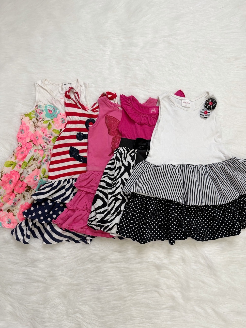 Girls Toddler Size 3T-4T BUNDLE (5) Summer Dress